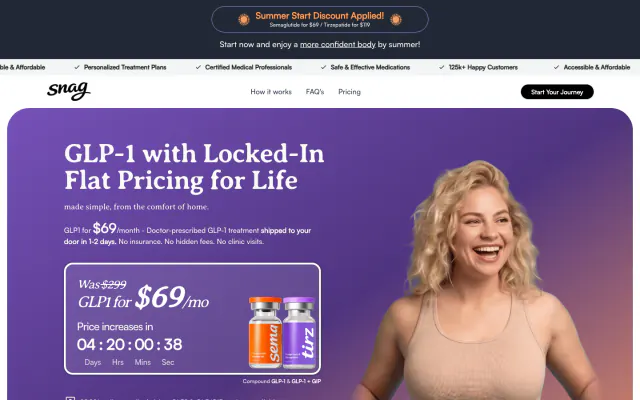 SnagRx website